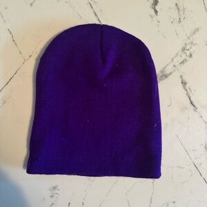 Vibrant Purple Beanie
